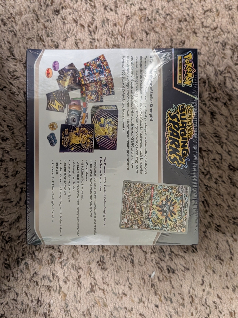 Pokemon Pikachu Elite Trainer Box — Yellow & Black Artwork - Picture 2 of 3